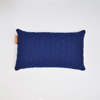Image 1 of Kumo Cushion Cover - Sapphire Blue Lumbar