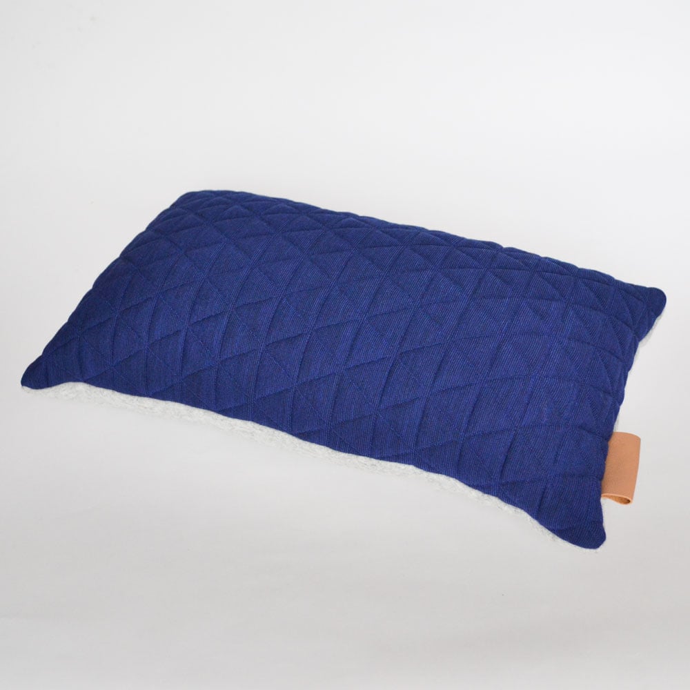Image of Kumo Cushion Cover - Sapphire Blue Lumbar