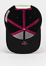 Cayler & Sons Brooklus Mercy Snapback Cap in Black & Pink 