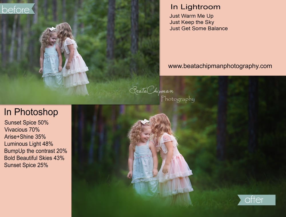 Image of Just the Photoshop User | Photoshop Actions + ACR Lush & Gulf