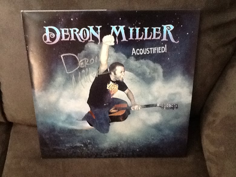 Image of Deron Miller "Acoustified!" autographed double LP vinyl! 50 copies