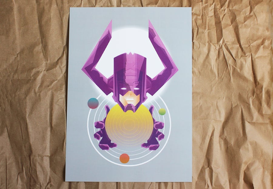 Image of Galactus the devourer of worlds print