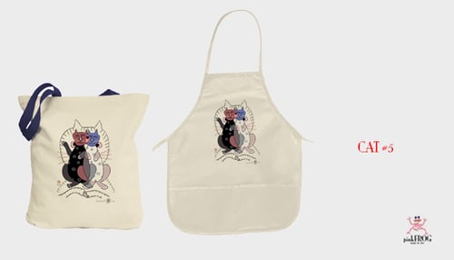Image of CAT#5 (tee/undie/youth tee/toddler tee/baby onesie/tie/tote bag/apron/print/framed art)