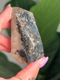 Image 7 of RUTILE IN QUARTZ FREEFORM -BRAZIL- E