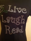 "Sparkling" Live Laugh Read/Teach