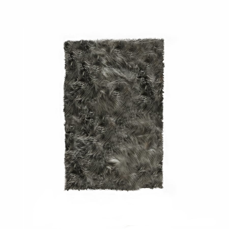 Image of Hudson Gray Faux Sheepskin