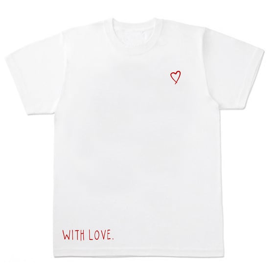 Image of SIYA "With Love" White T-Shirt 