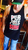 Image of Adult Black Tank Pier Pressure Cali Style design