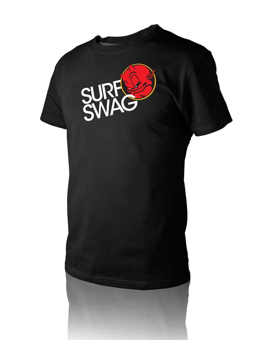 Image of Men's "Surf Swag" T-Shirt Black