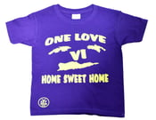 Image of  One Love VI Home Sweet Home (Purple & Yellow Green)