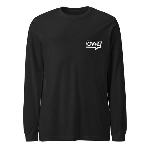 Image of OVOL small logo Preserve Unisex Long Sleeve Tee