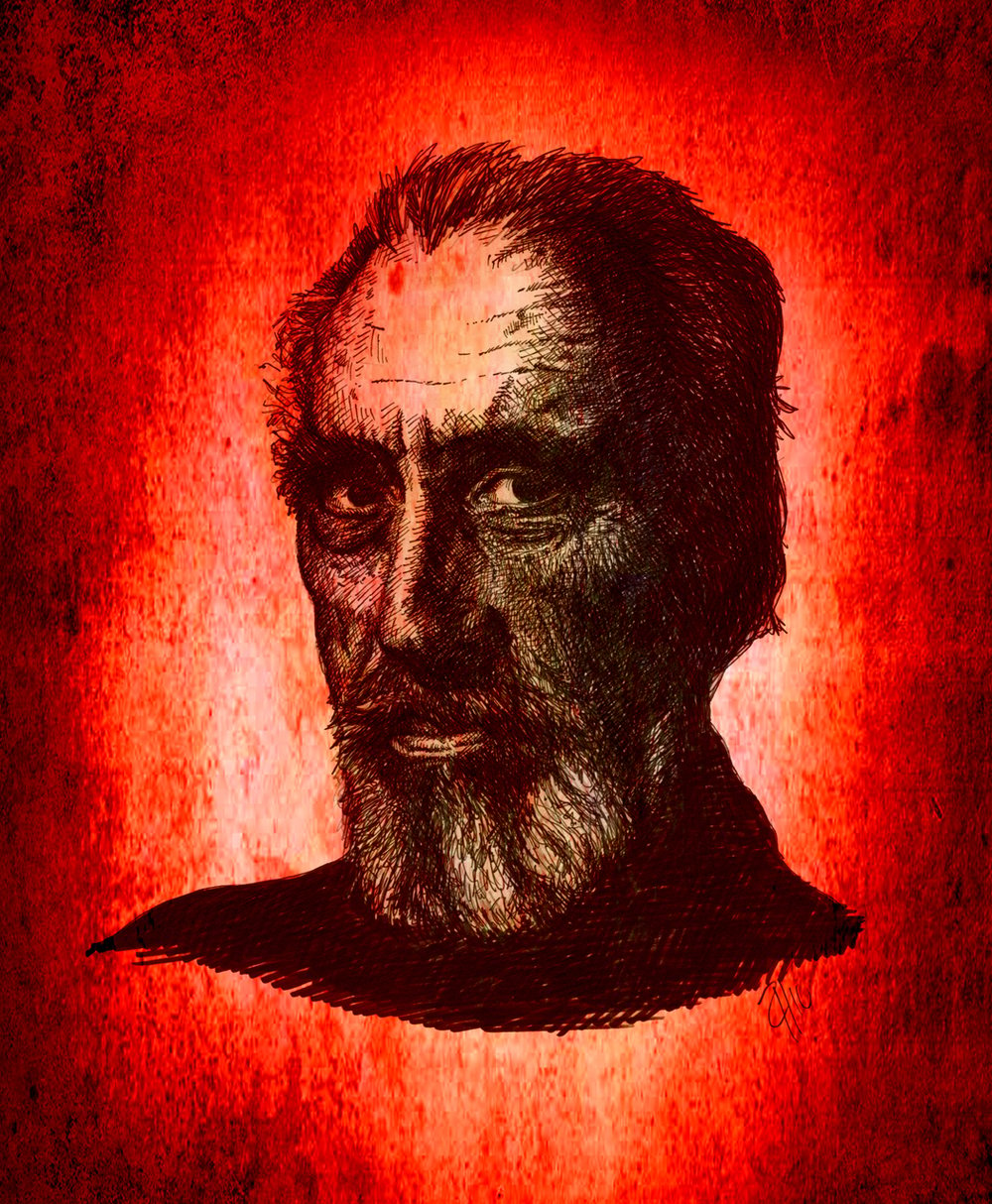 Image of Sir Christopher Lee (Colour)