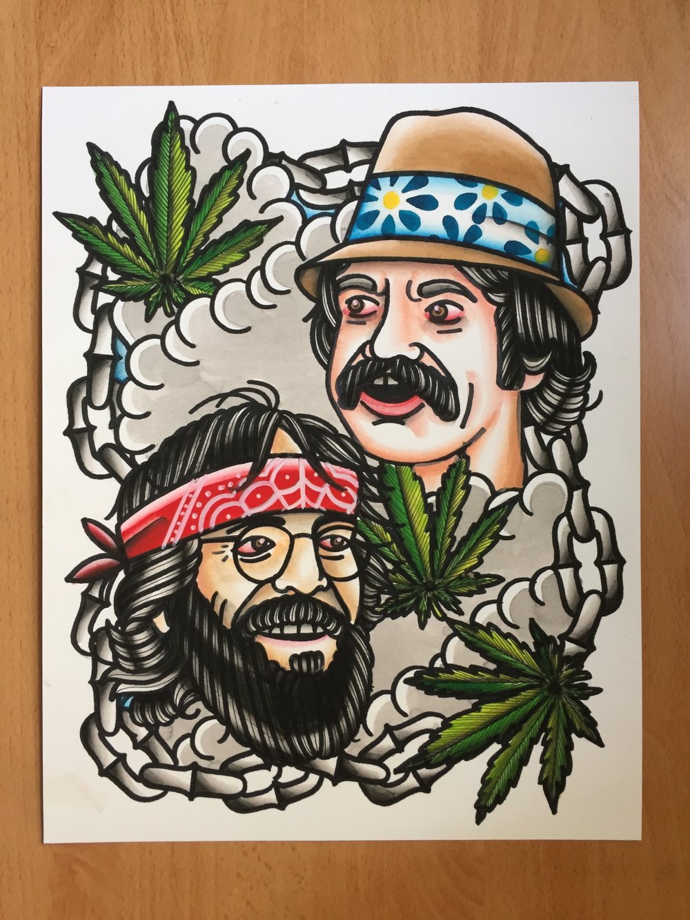 Image of "Up in Smoke" Print