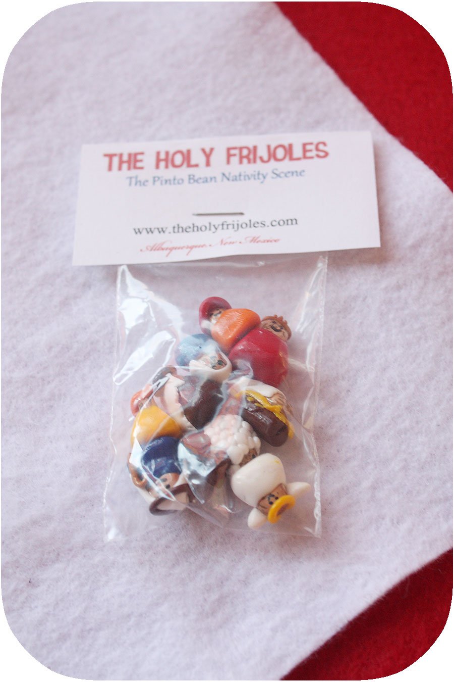 Image of WHOLESALE 20 sets of The Holy Frijoles™ The Pinto Bean Nativity Scene™