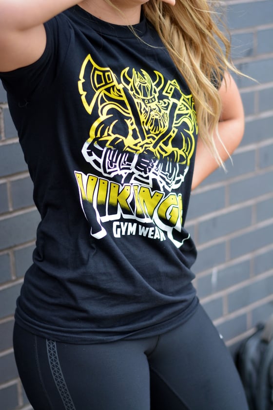 Image of Viking Gym Wear (BLK TEE)