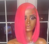 Pink bob