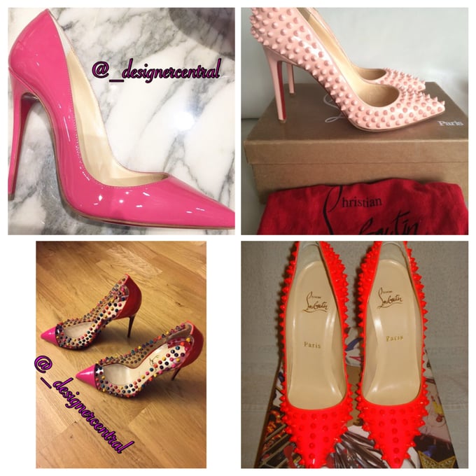 Image of Louboutin inspired pumps