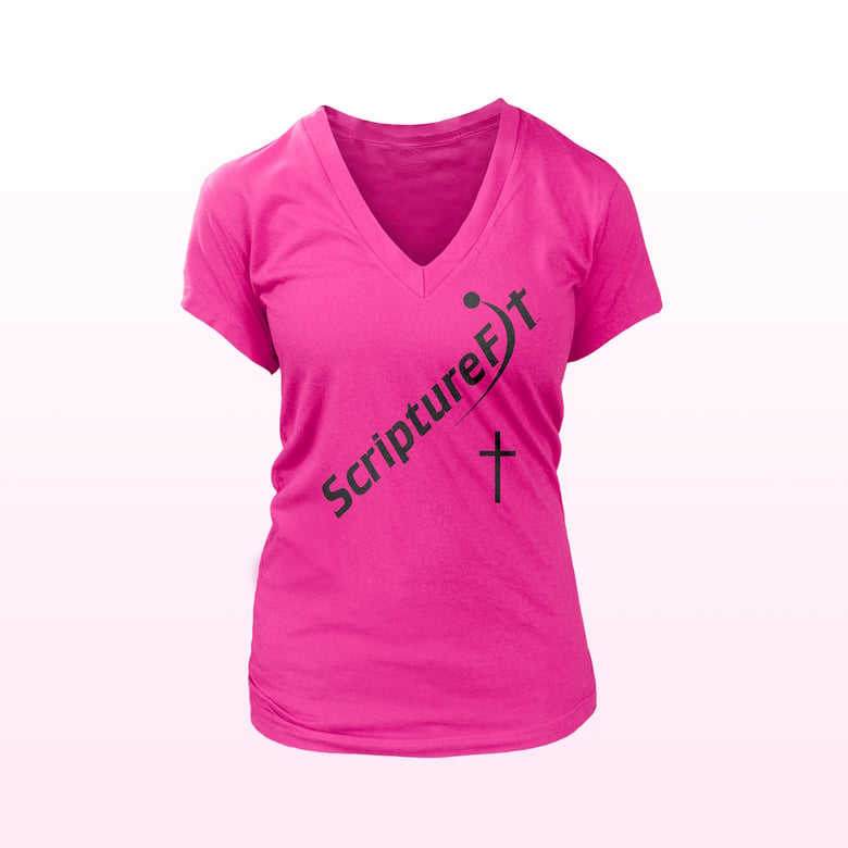 Image of ScriptureFIT V Neck T-Shirt