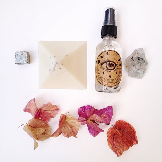 Image of Summer candle and aura spray bundle