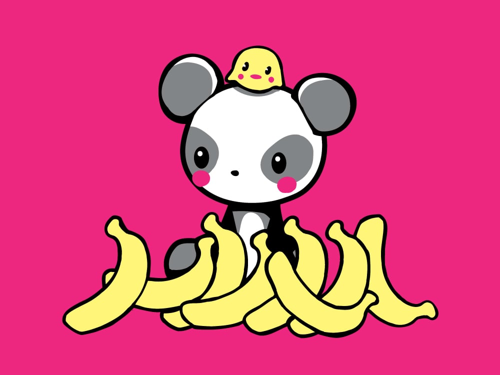 Image of Banana Panda Shirt - Bananajamana