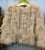 Image of Fox Fur Jacket with swarovski crystal