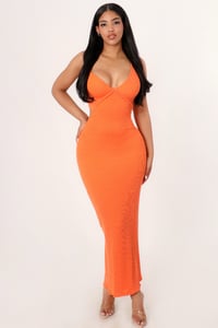 Image 1 of Crossover Maxi Dress