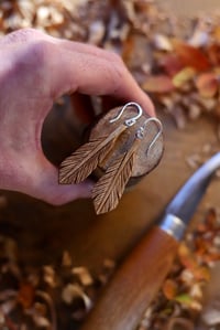 Image 5 of Feather  Earrings 