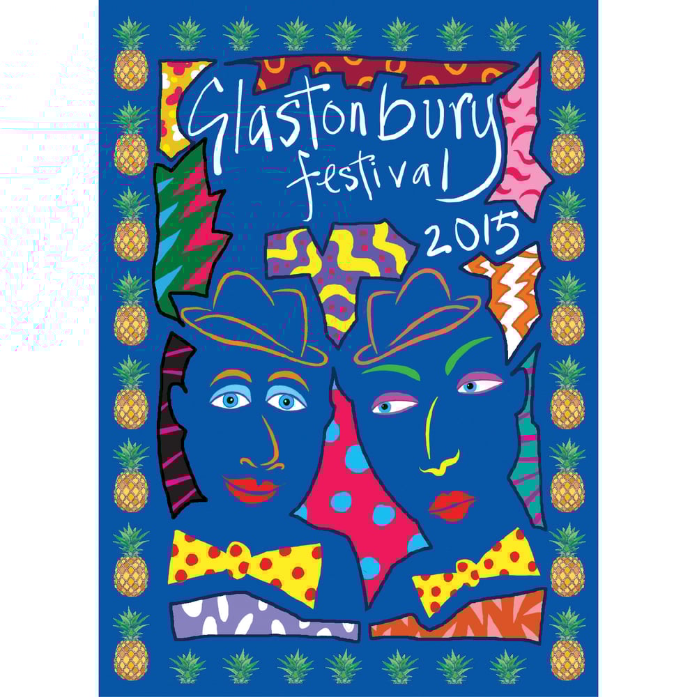 Image of Limited Edition Glastonbury Hats'N'Ties 2015