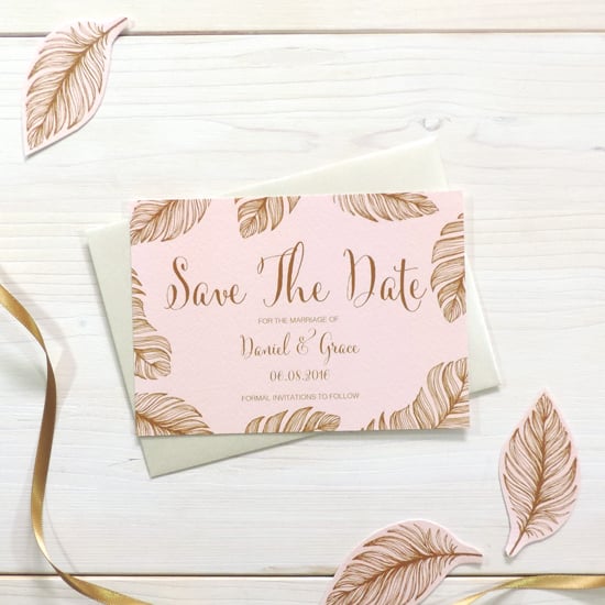 Image of Tickled Pink Bespoke Save The Date