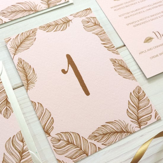 Image of Tickled Pink Table Number