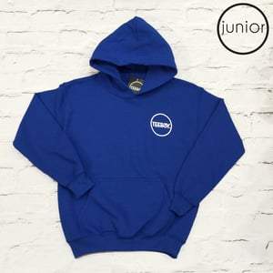 Image of TEEBOY JUNIOR ROYAL BLUE BRAND CARRIER HOOD