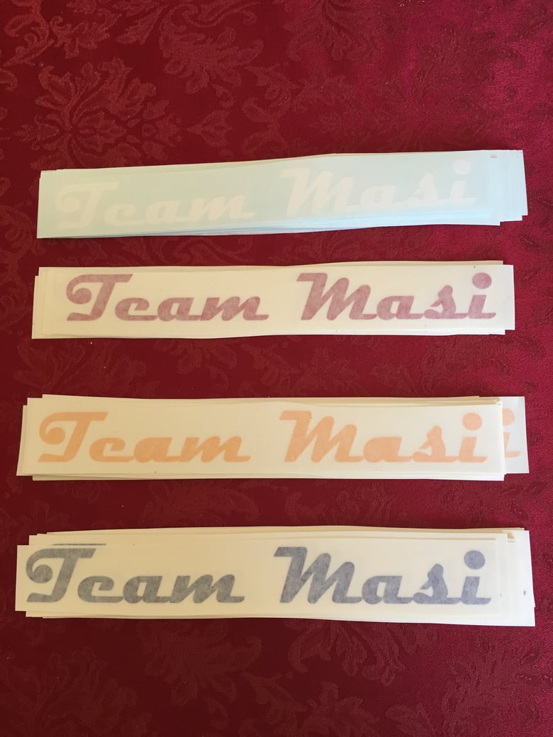 Image of Team Masi Stickers