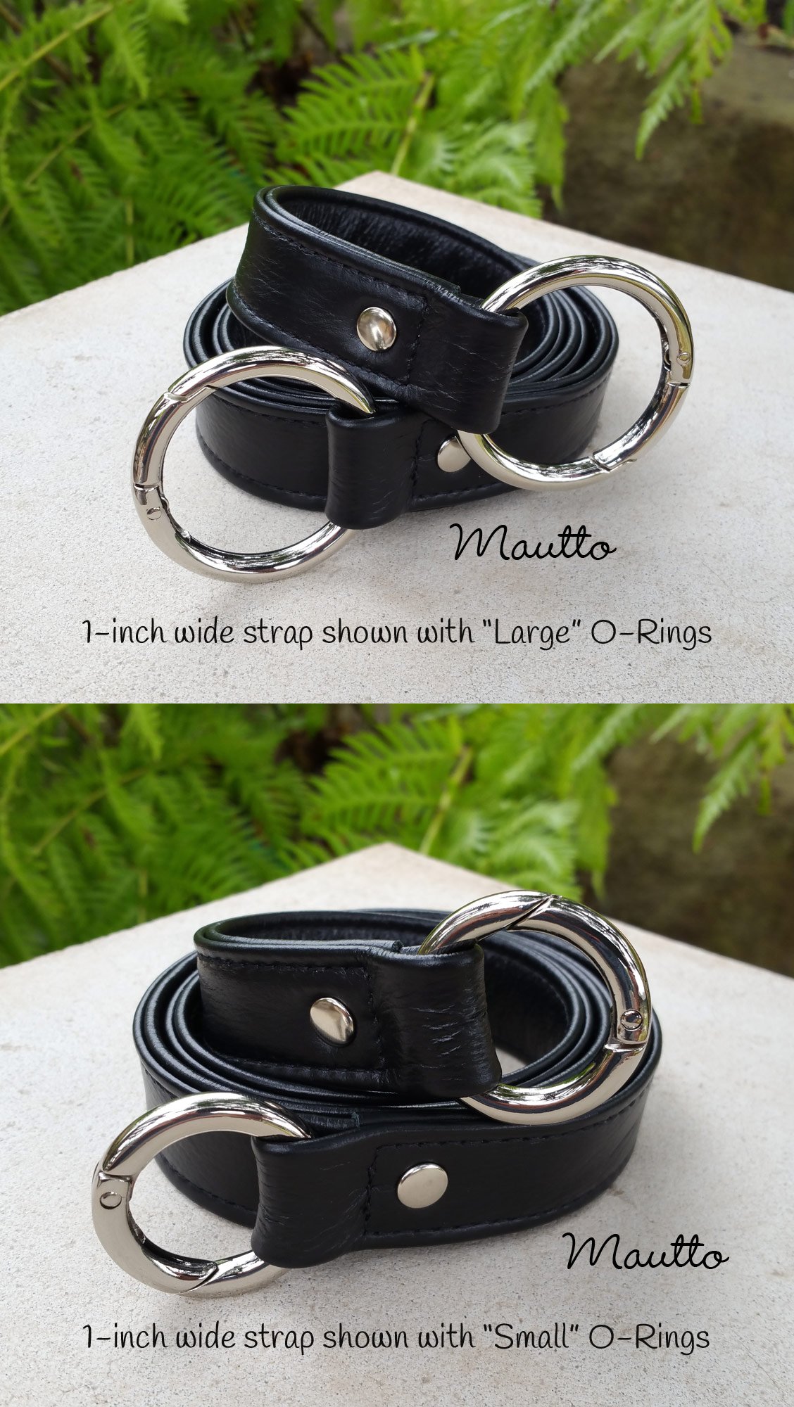 1 1/2 Bag Strap O-Ring: Great For Handbag and Backpack Making 