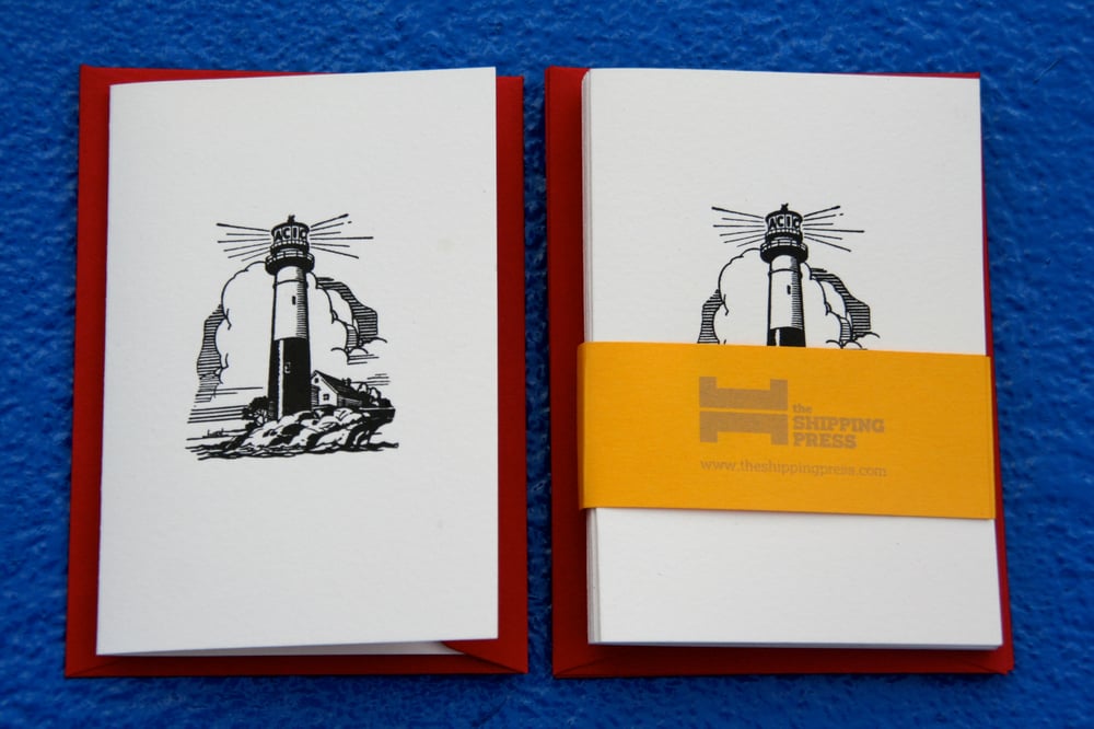 Image of Lighthouse notelets (set of 6)