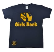Image of 340 VI Girls Rock (Navy Blue & Yellow)