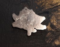 Image 2 of 1/1 Lapis/natural gold set in 96% silver pendant v2