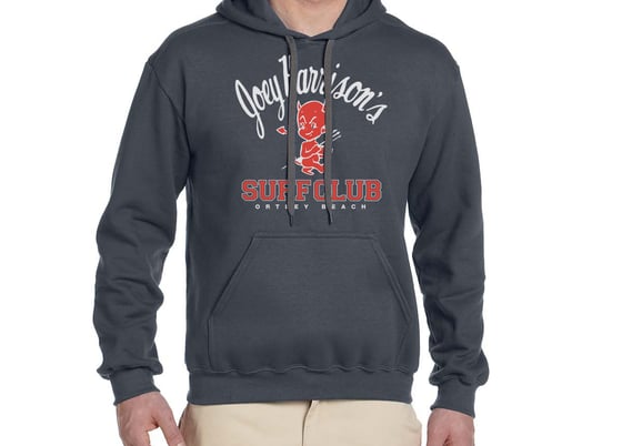 Image of Unisex Hooded Sweatshirt Charcoal Gray