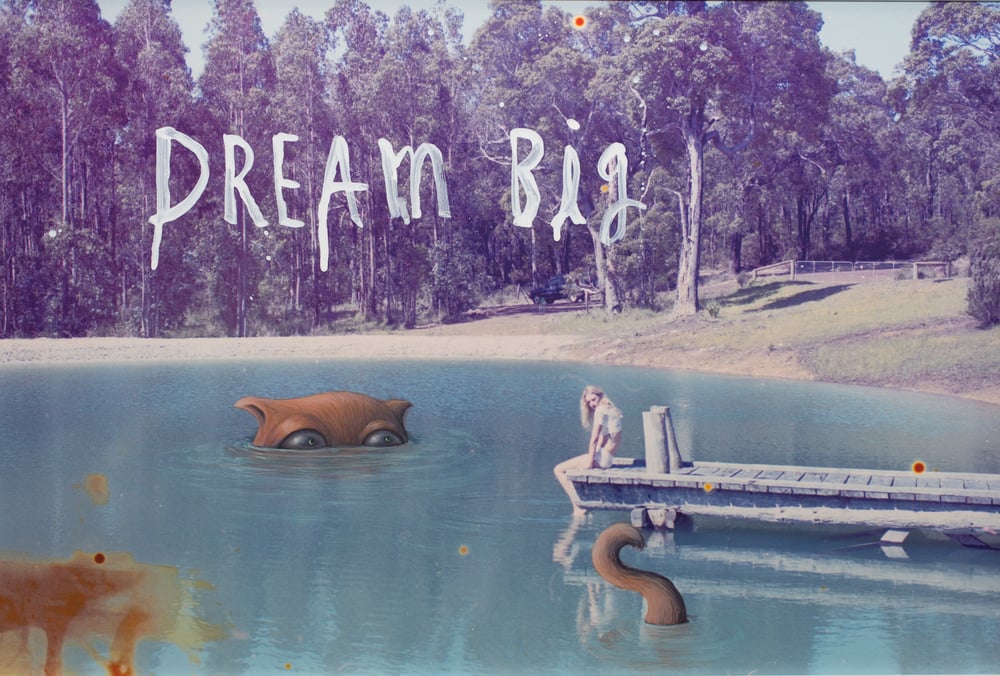 Image of limited edition 'dream big' print