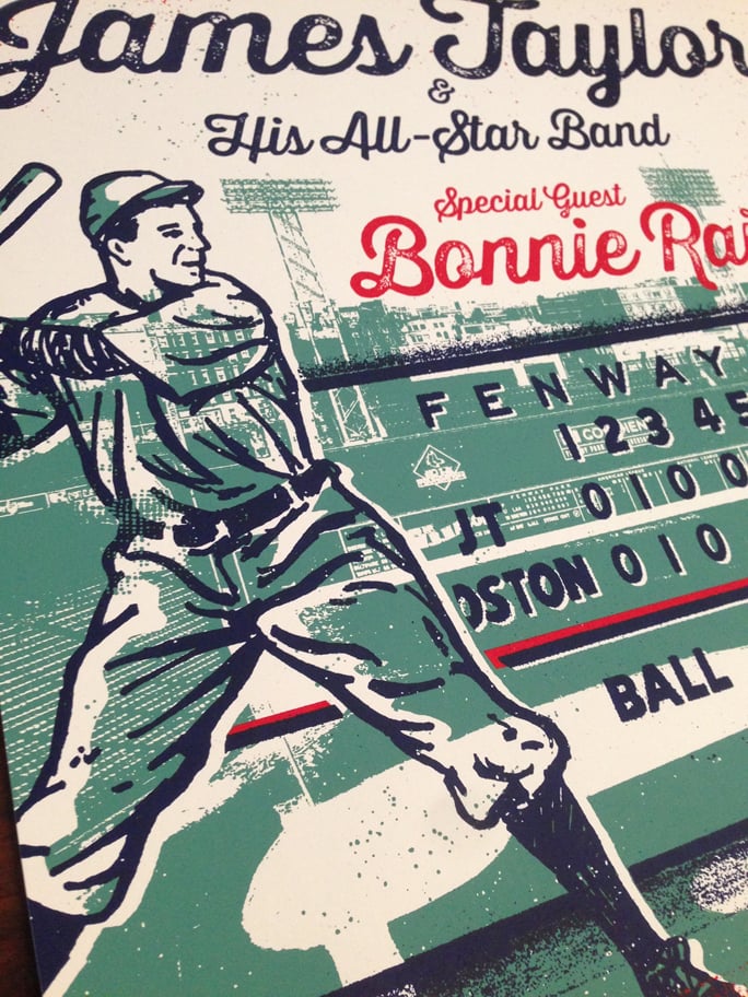 JAMES TAYLOR ボストン 15 ラグランTシャツ JAMES TAYLOR ボストン 15 ラグランTシャツ