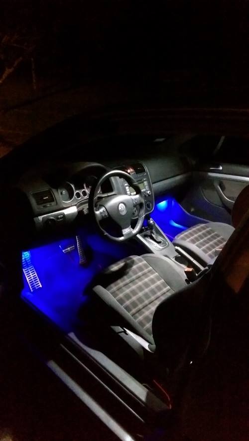 Image of 11pc Complete Interior LED Kit ERROR FREE Fits: 09-up Volkswagen MK6 GTI/Golf