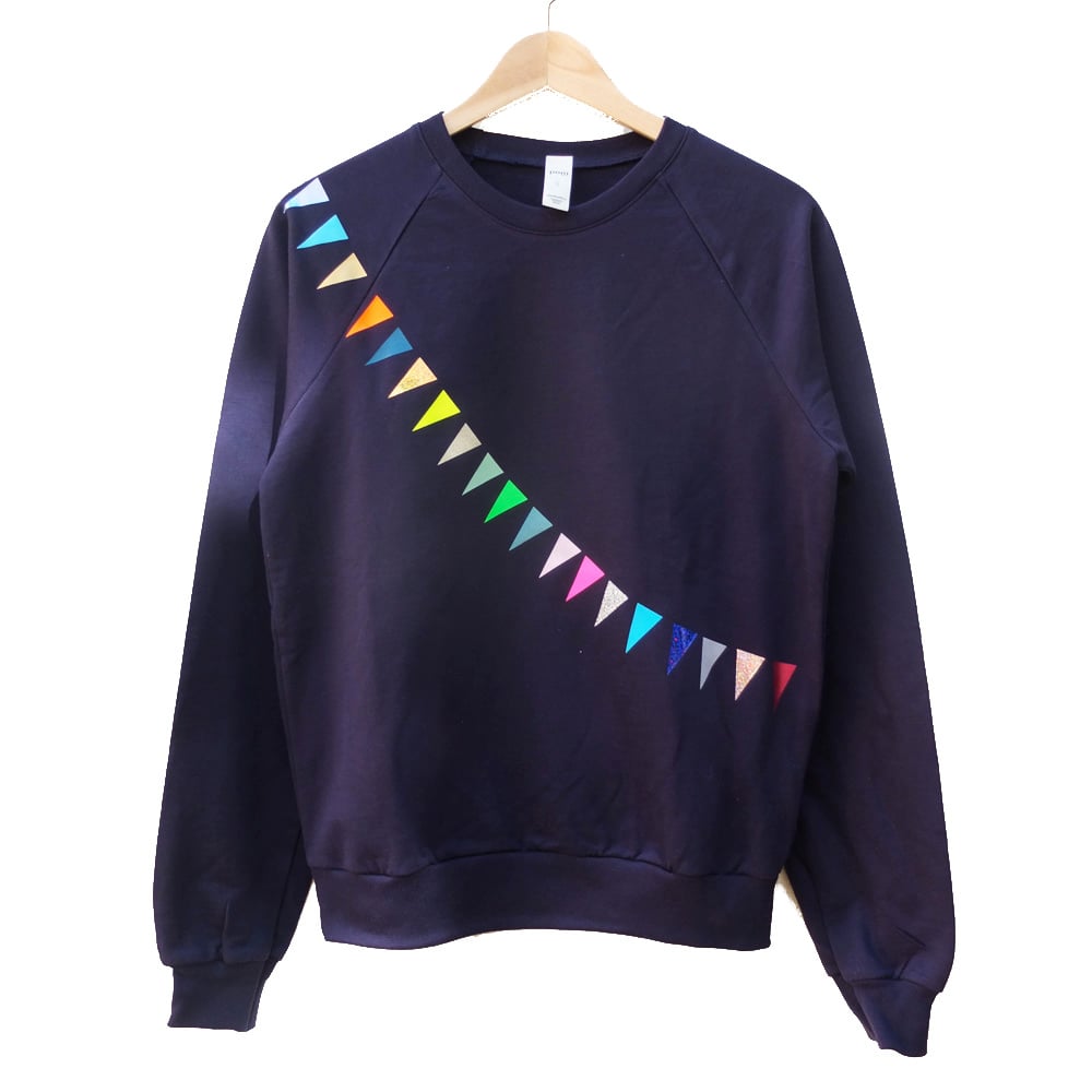 Image of Sweater Garland navy ADULTS