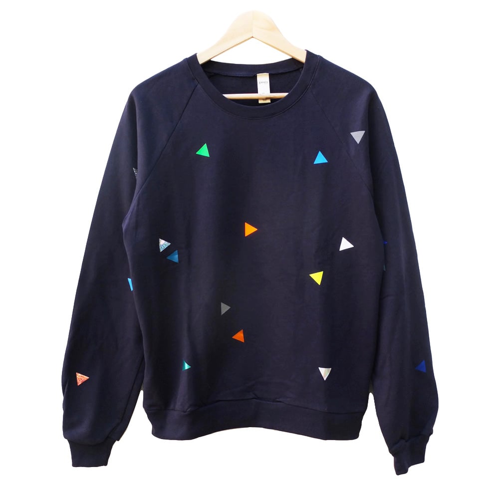 Image of Sweater Triangle navy ADULTS