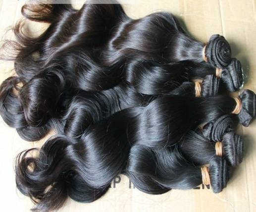 Image of Brazilian loose wavy bundle deal