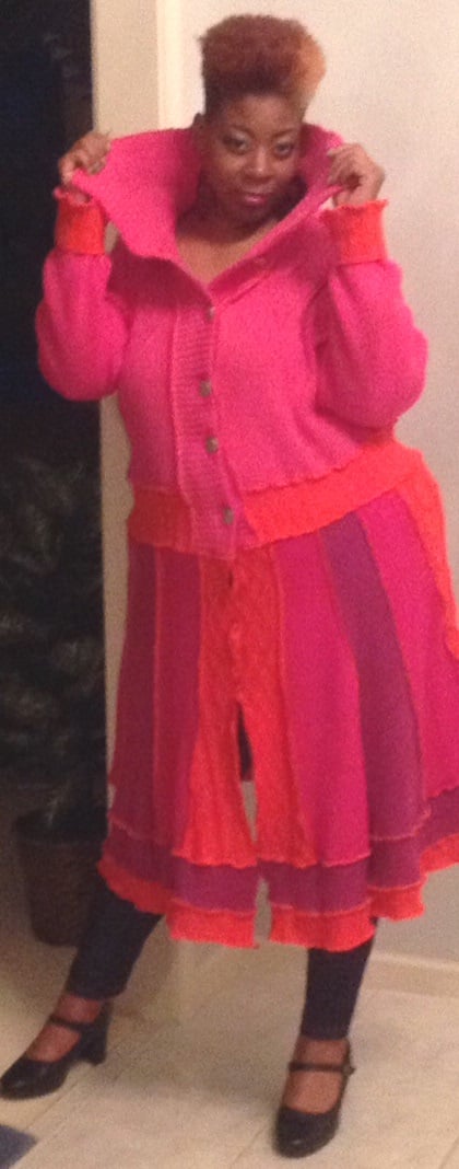 Image of Sweateration Hot Pink/Orange