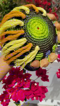 Image 3 of Pow Wow Crochet Cosmic Cap