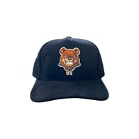 BERR MASCOT SUEDE SNAPBACK {BLACK}