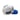 Art Of Fame/ Ford Racing Team Double Patch/ 5-Panel Trucker Hat/ Navy Blue & Off White