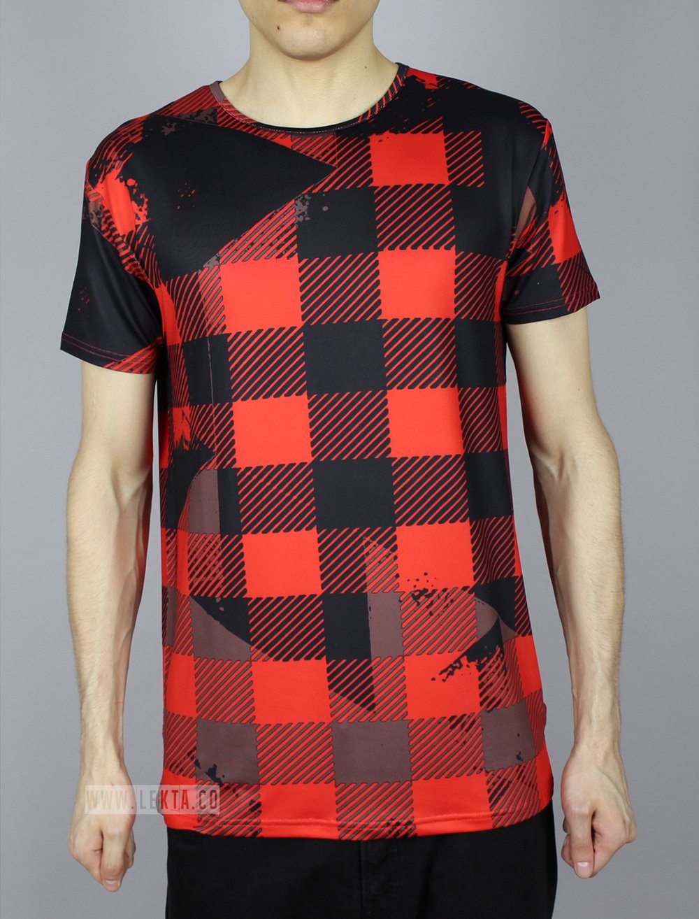 Image of LEKTA USED STYLE PLAID RED