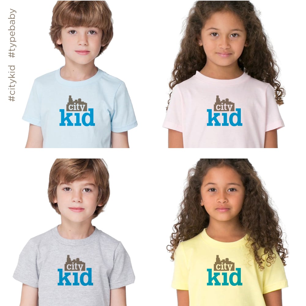 Image of City Kid toddler & kids tee custom order | Chicago IL