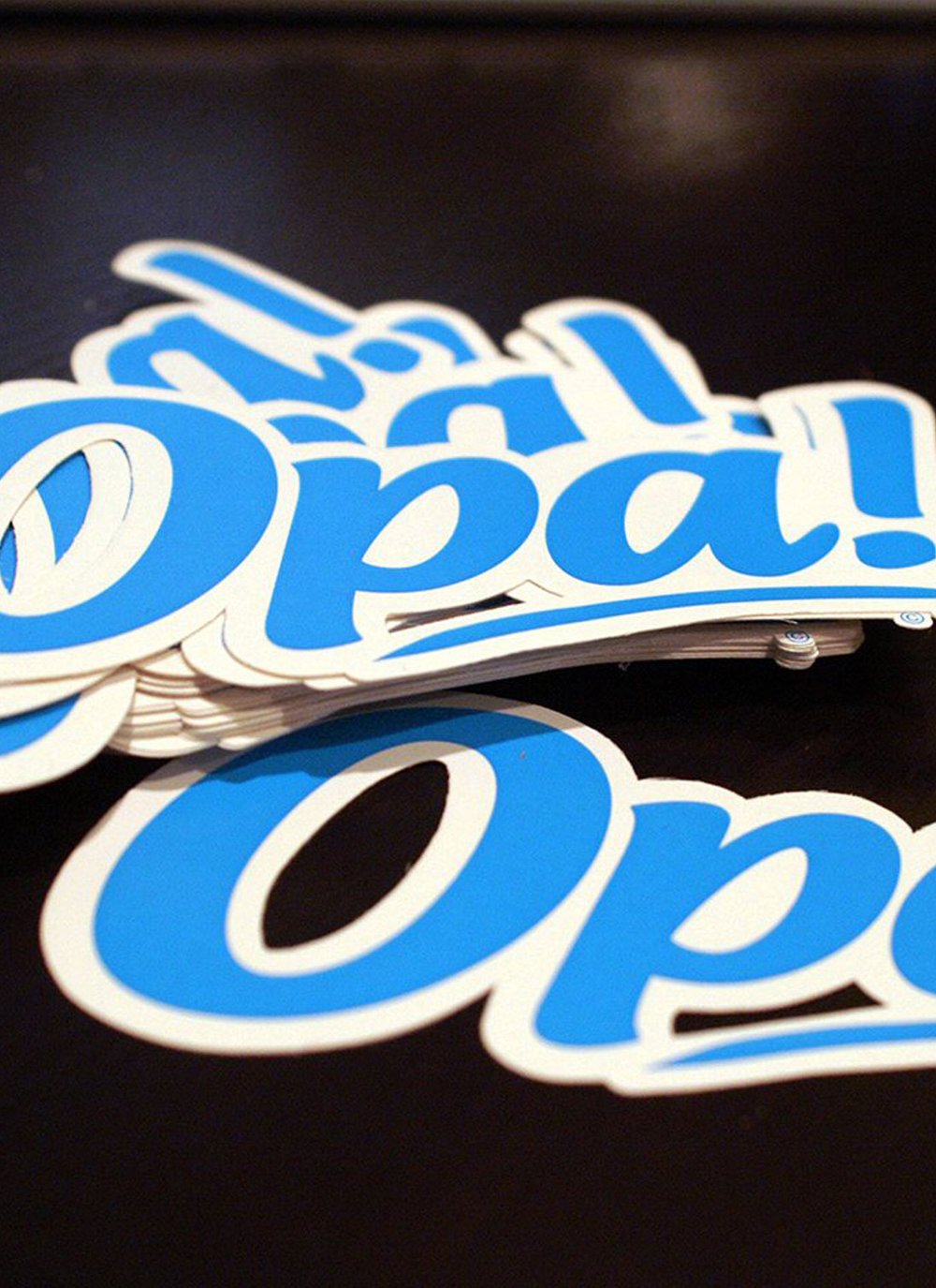 Image of Opa! Window Decals/Stickers